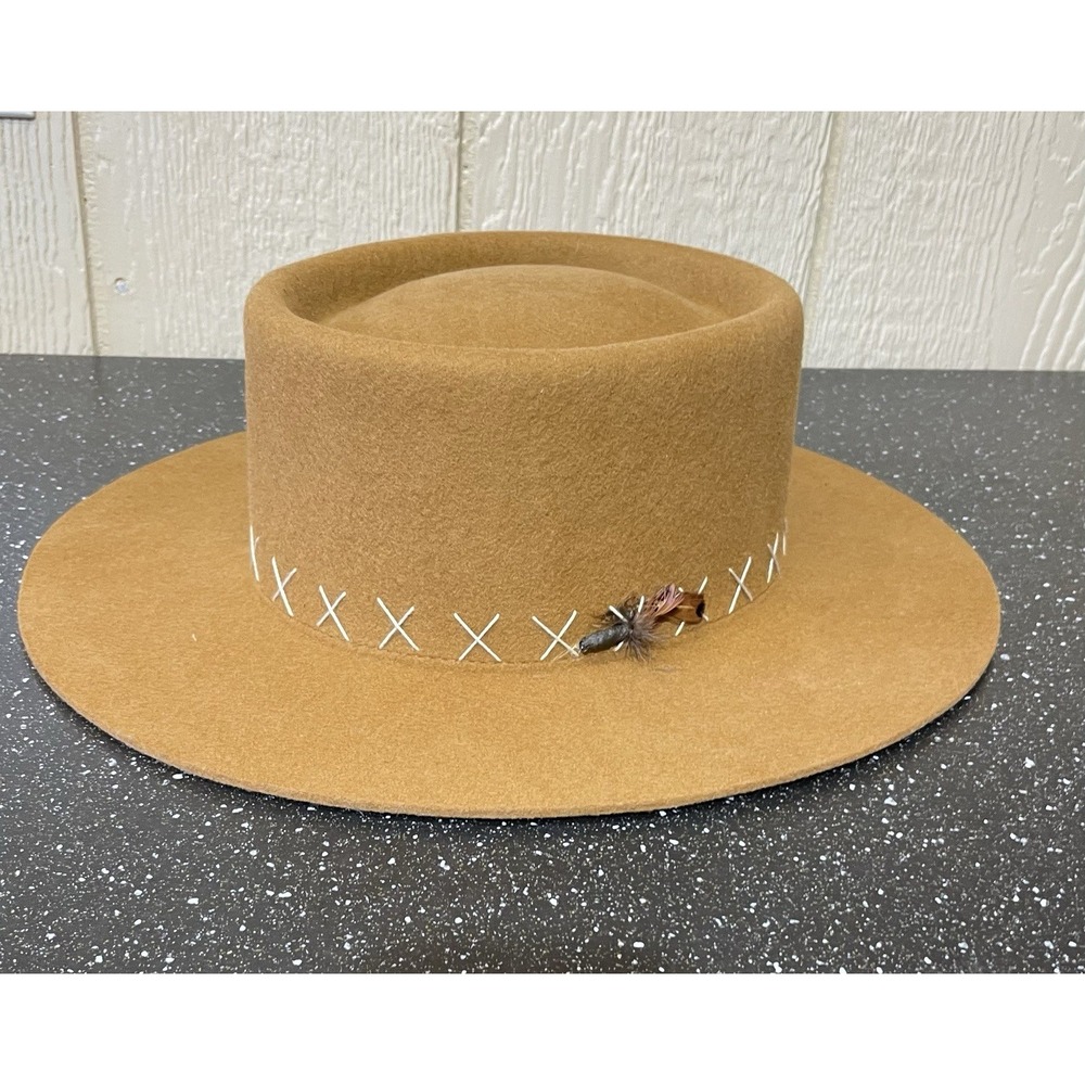 Two Roads Hat Co.  Brown Size 61 Pre-owned‎